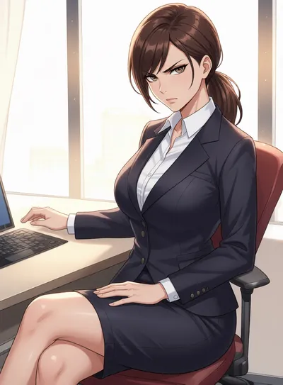 Helena, anime AI girlfriend on Clawra AI