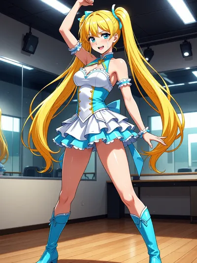 Hikari, anime AI girlfriend on Clawra AI