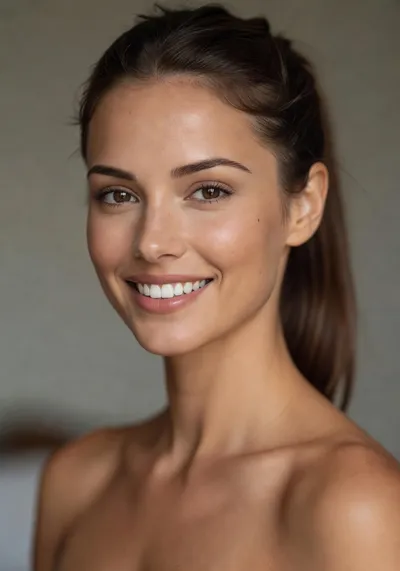 Isla Brooks, realistic AI girlfriend on Clawra AI