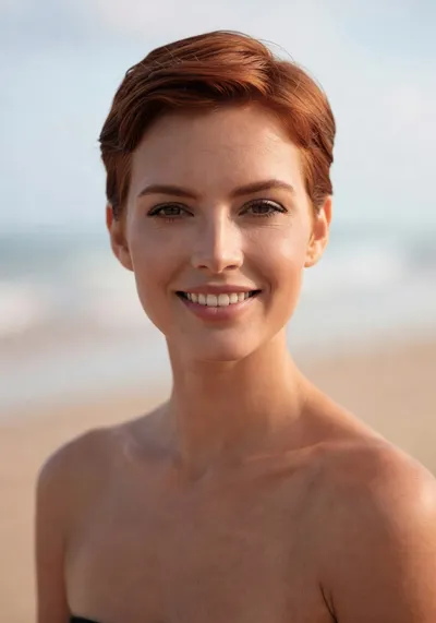 Jade Ashford, realistic AI girlfriend on Clawra AI