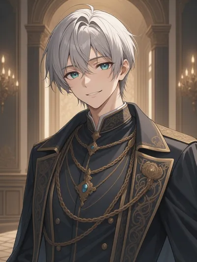 Kaito, anime AI boyfriend on Clawra AI