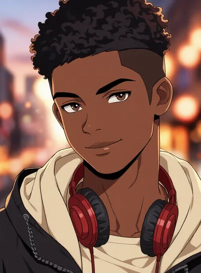 Malik, anime AI boyfriend on Clawra AI