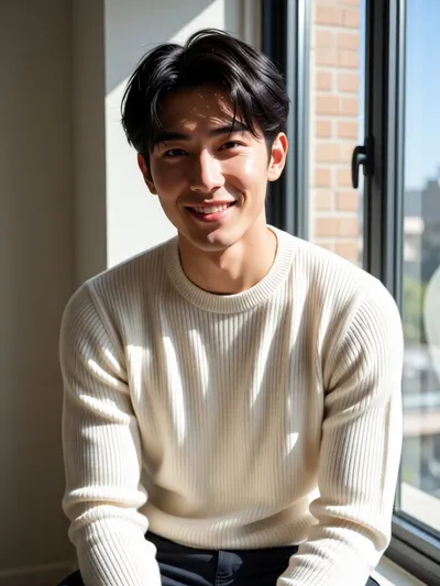 Minjun, AI boyfriend on Clawra AI