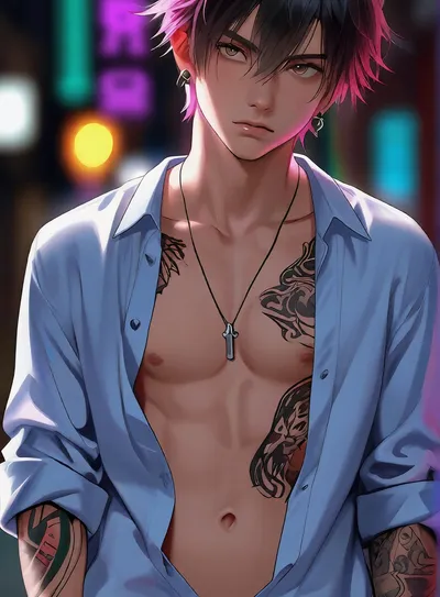 Nico, anime AI boyfriend on Clawra AI