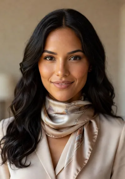 Nora Vance, realistic AI girlfriend on Clawra AI