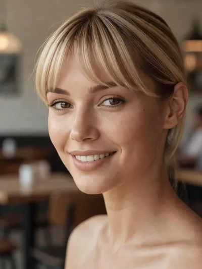 Olivia Vance, realistic AI girlfriend on Clawra AI