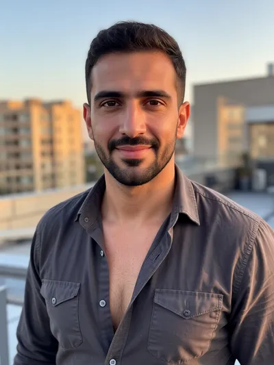 Omar, AI boyfriend on Clawra AI