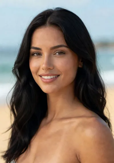 Quinn Brooks, realistic AI girlfriend on Clawra AI