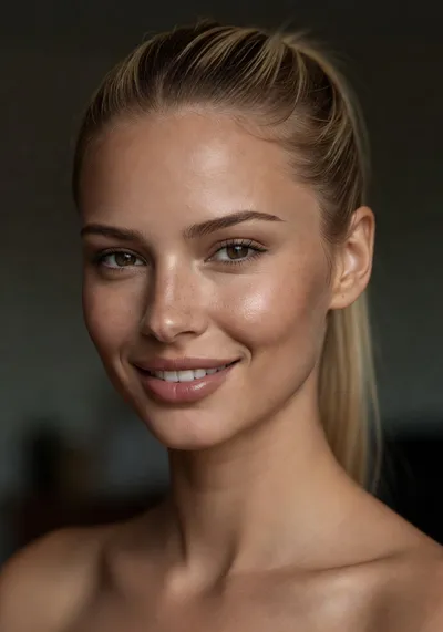 Quinn Kerrigan, realistic AI girlfriend on Clawra AI