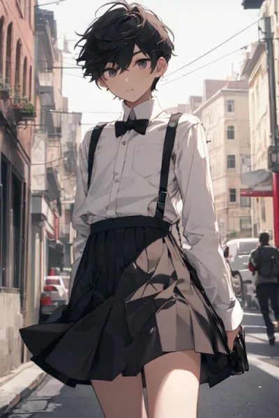 Rei, anime AI girlfriend on Clawra AI