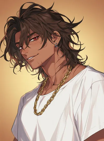 Rio, anime AI boyfriend on Clawra AI