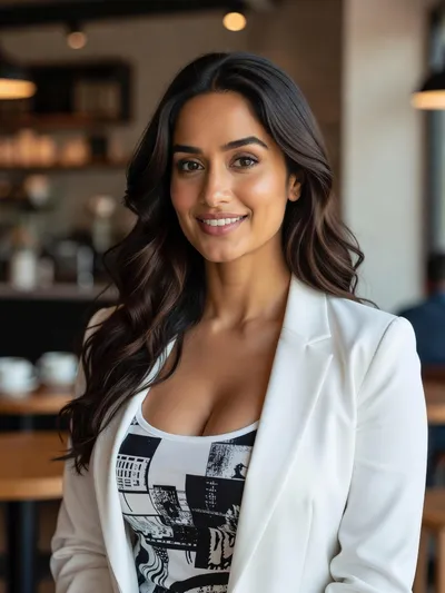 Ruby Brooks, realistic AI girlfriend on Clawra AI