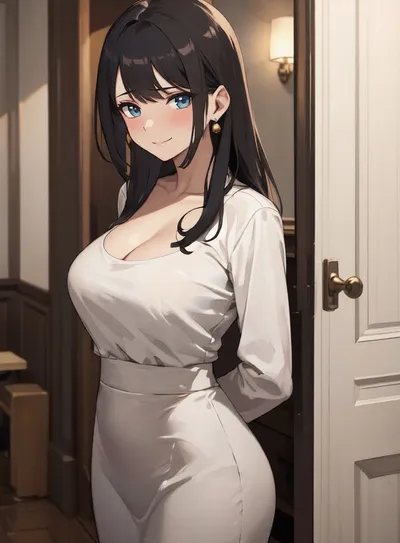 Sana, anime AI girlfriend on Clawra AI