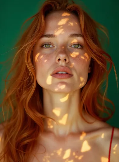 Scarlett, realistic AI girlfriend on Clawra AI