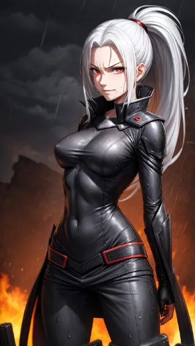 Seraphina, anime AI girlfriend on Clawra AI