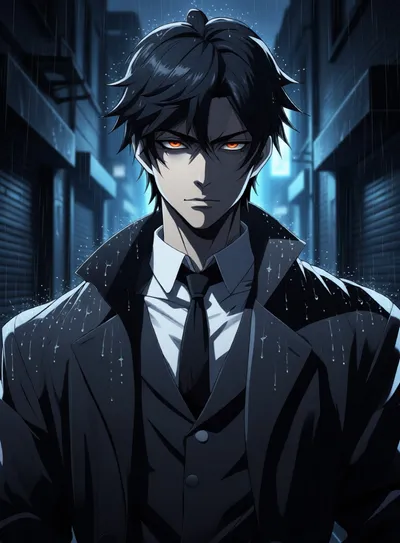 Viktor, anime AI boyfriend on Clawra AI