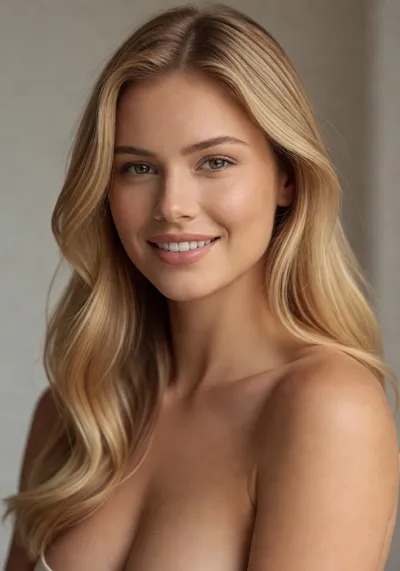 Violet Ashford, realistic AI girlfriend on Clawra AI