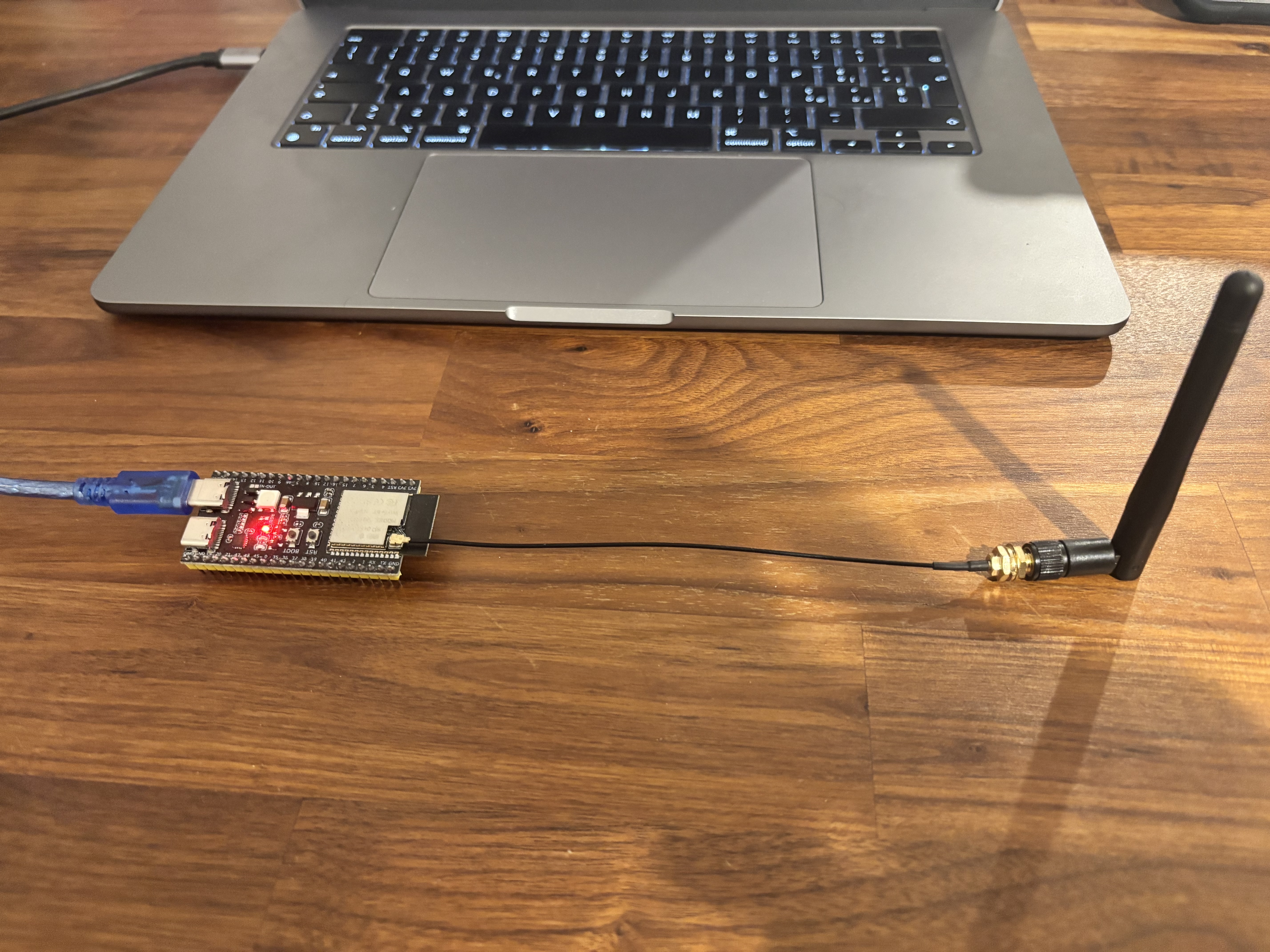 3 x ESP32-S3 DevKit bundle with external antennas