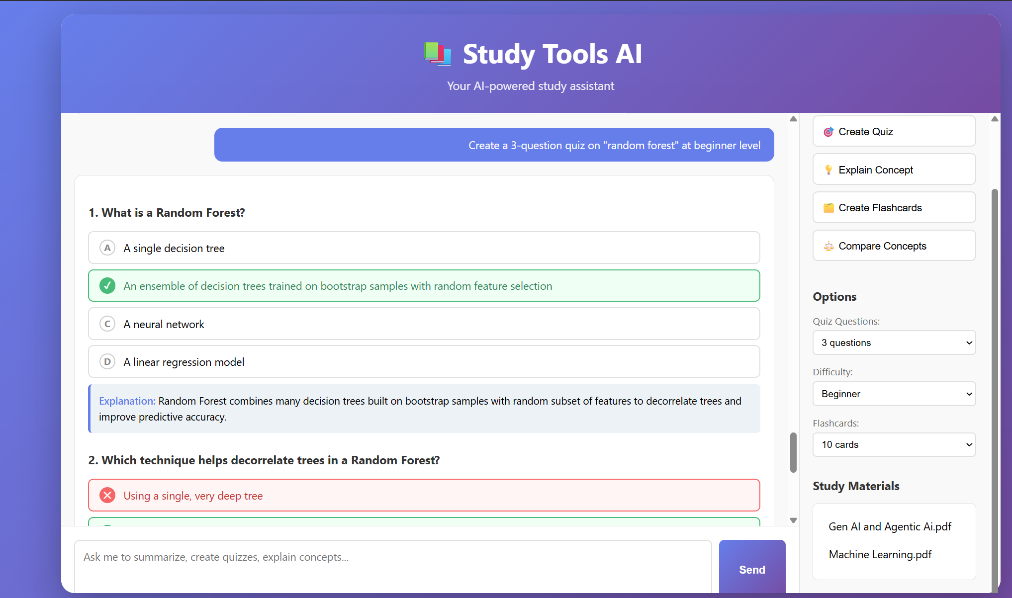 Application Interface