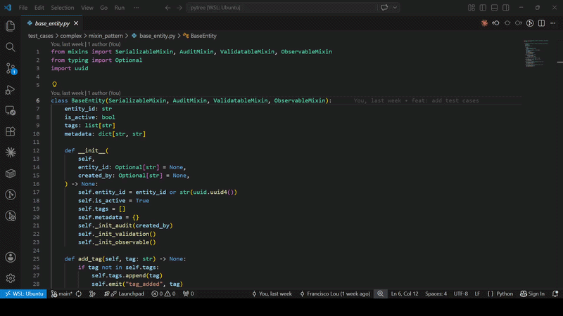 Demo for Simple Tree