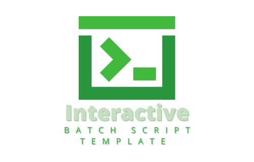 InteractiveBatchScriptTemplate Logo