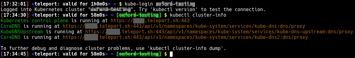 kube context in shell prompt