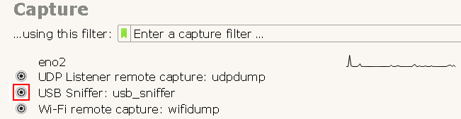 Wireshark UI