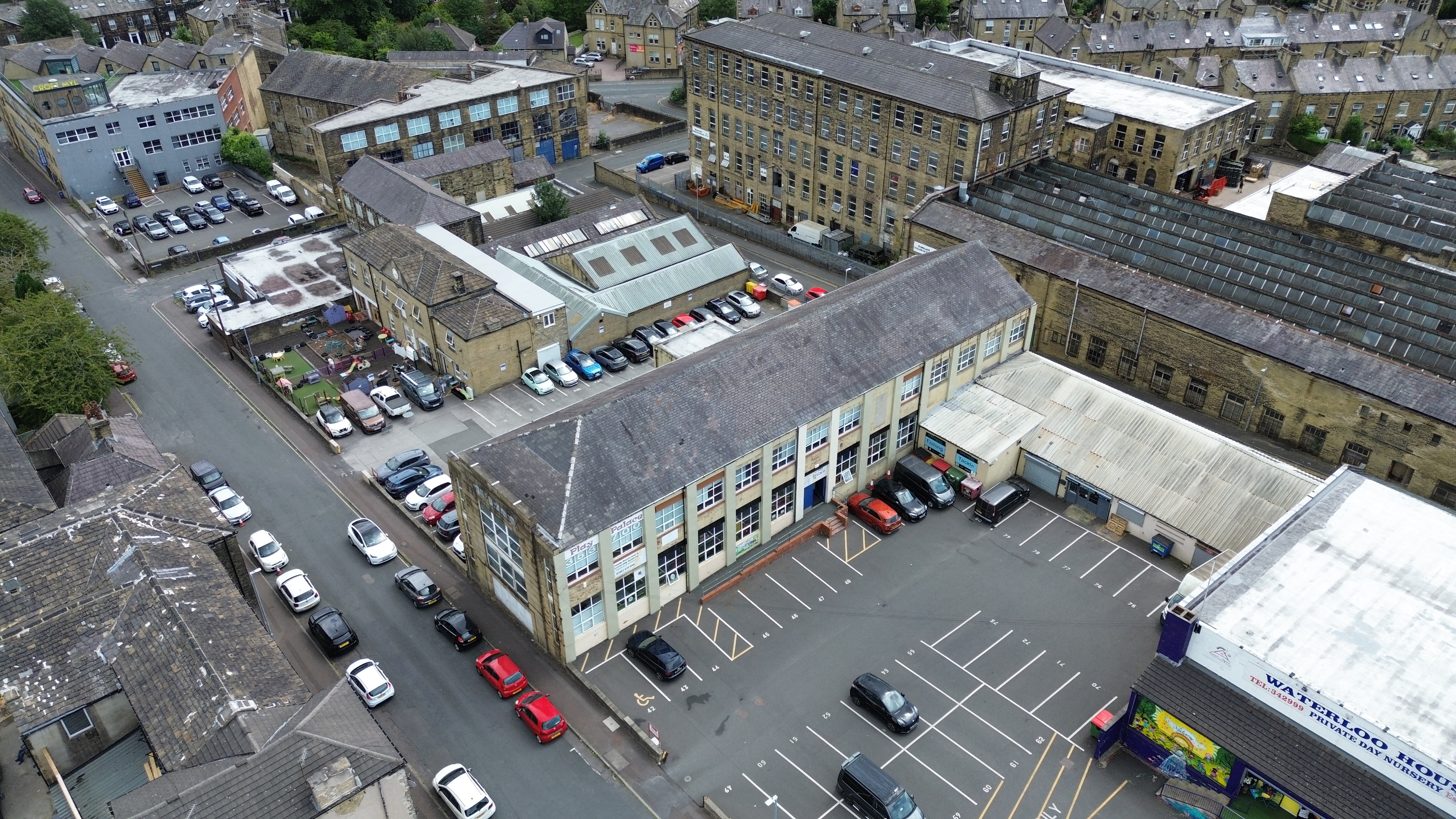 Drone roof survey Halifax West Yorkshire