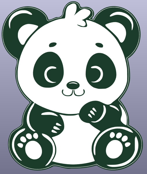 Panda, from the project README