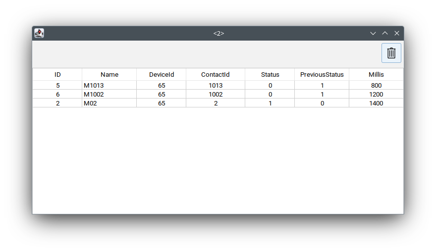 UI screenshot: JCS Sensor Monitor