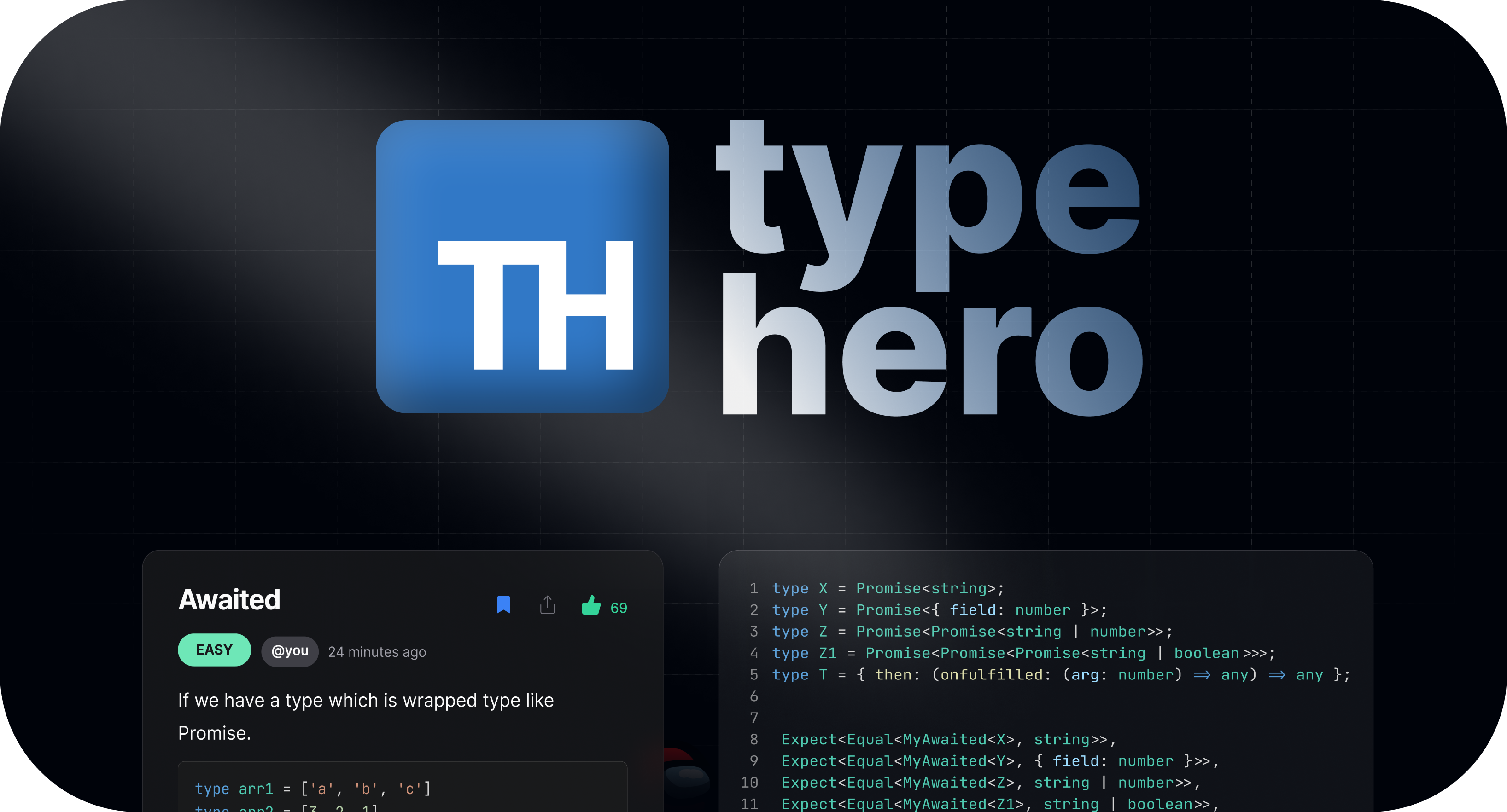 typehero header