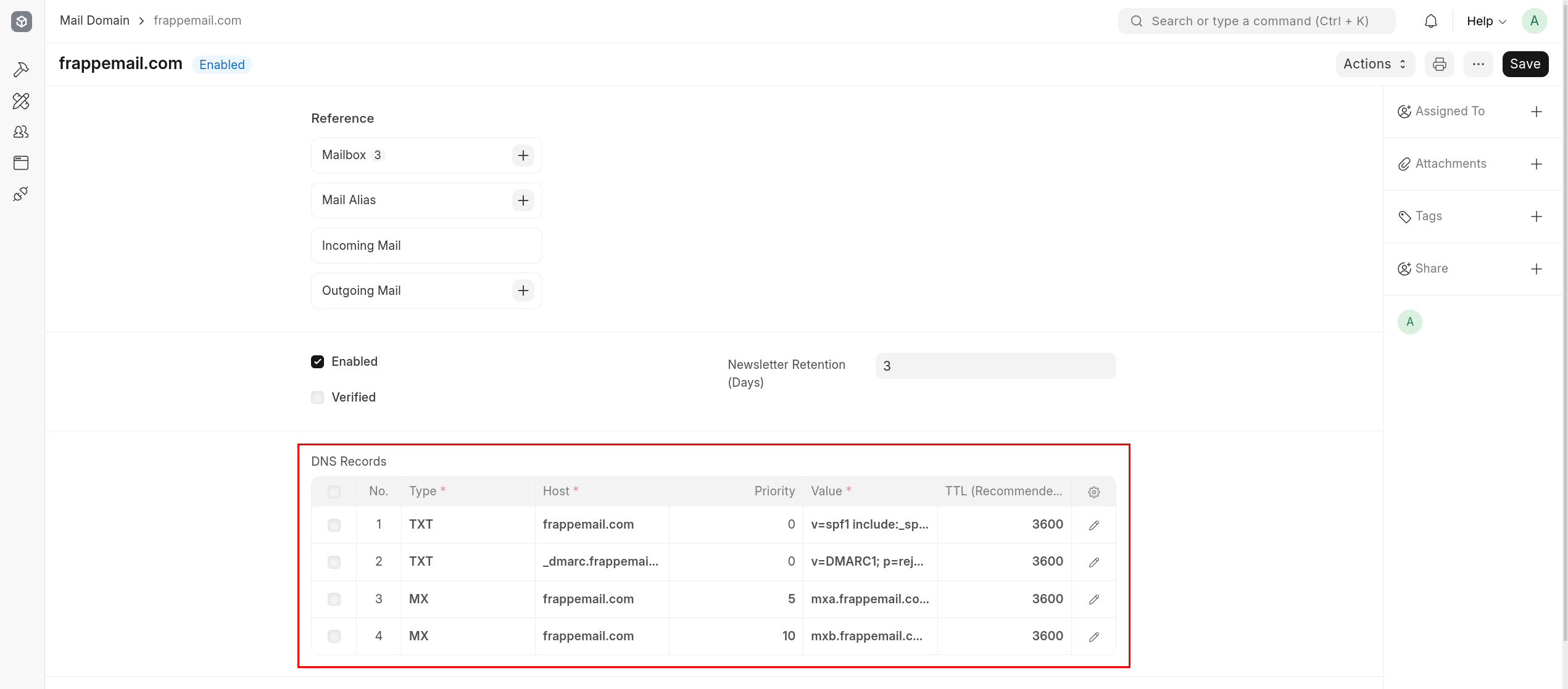 mail-domain-dns-records