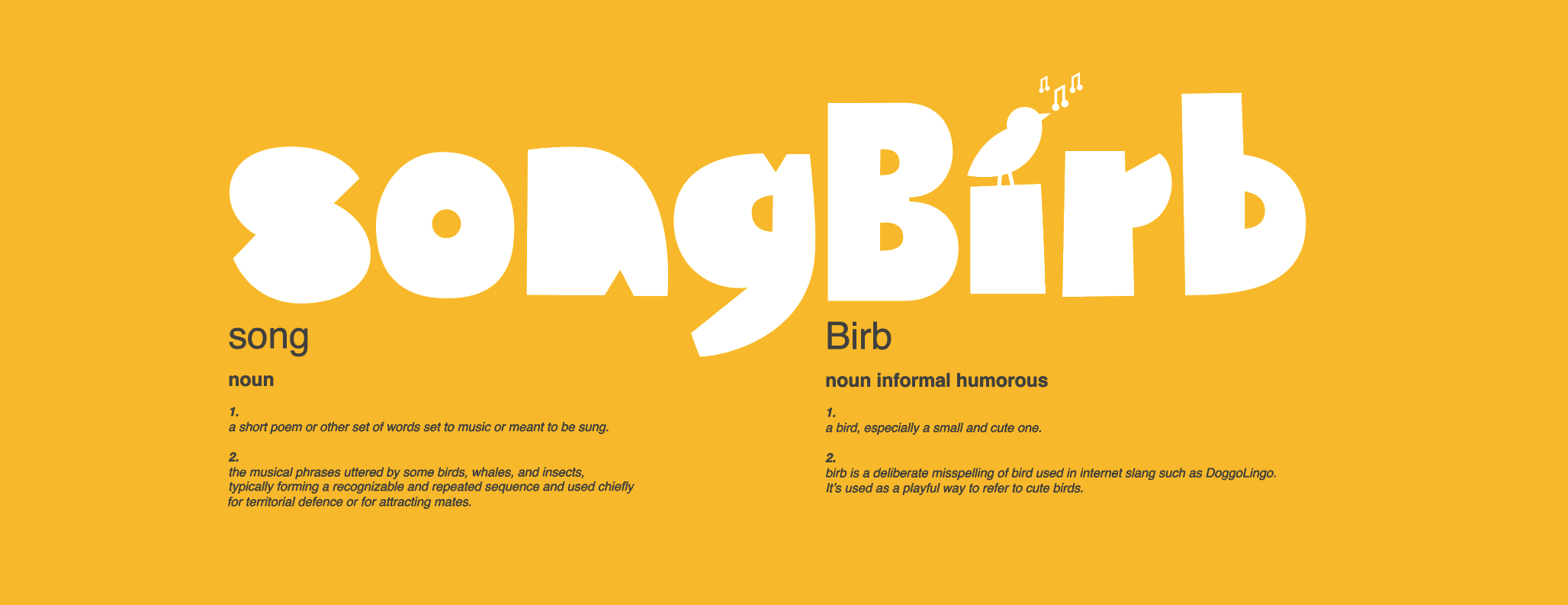 songBirb heading