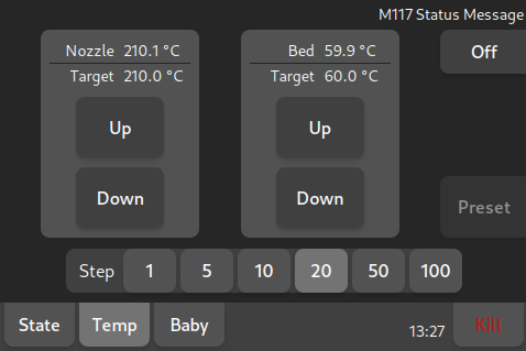 Temperature Screen