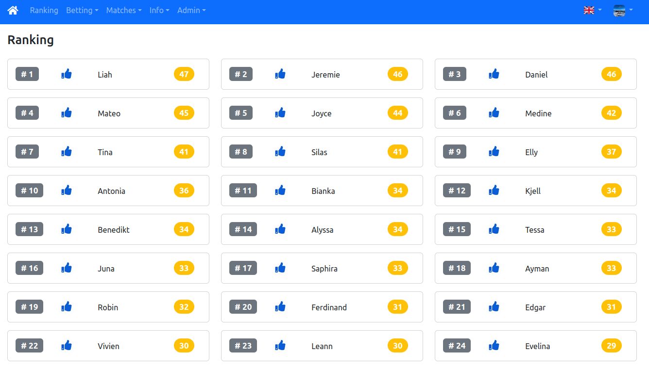 FredBet Screenshot 2