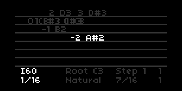 screenshot of noergaard-sequencer
