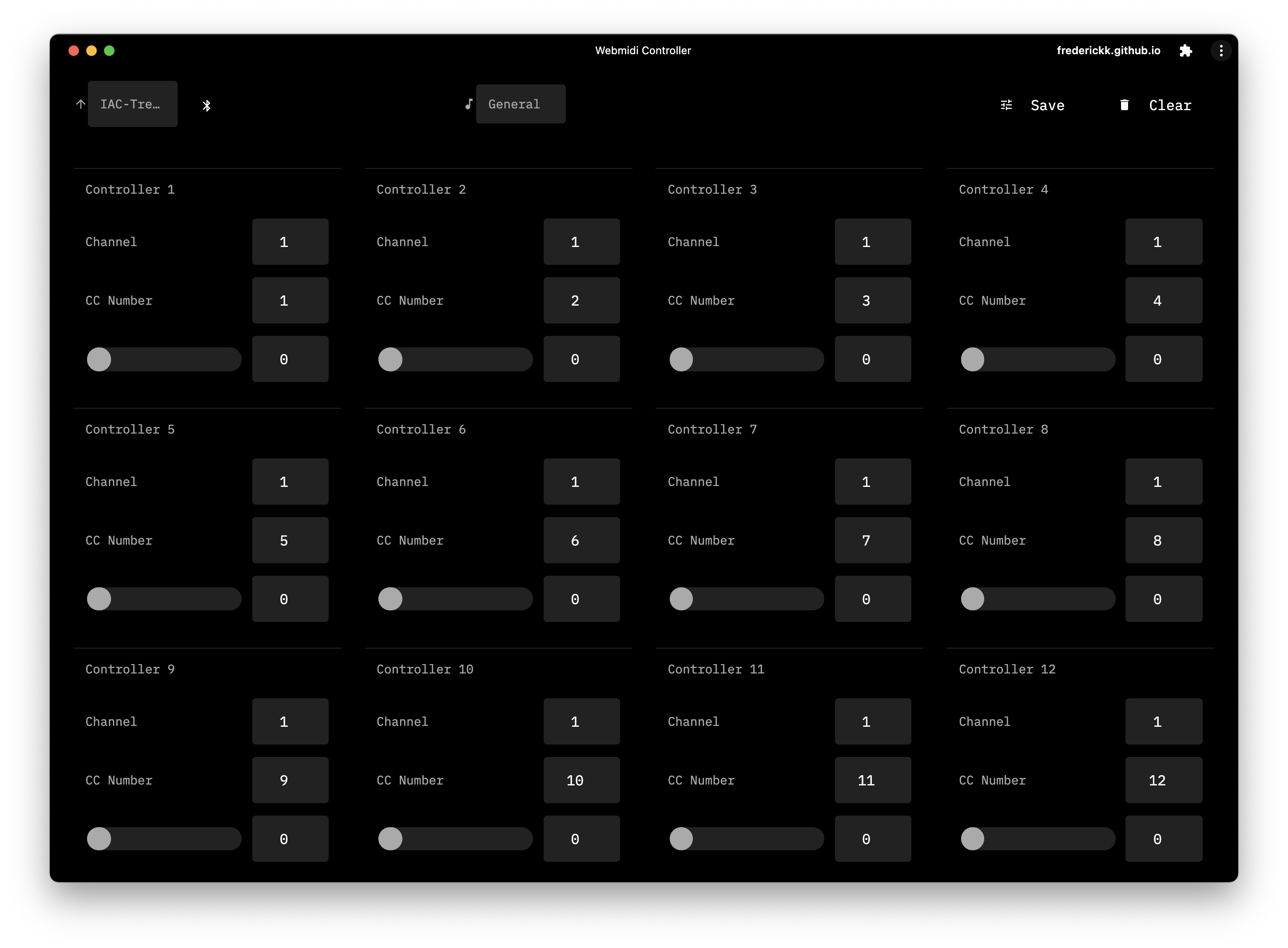 Xn Controllerbank screenshot