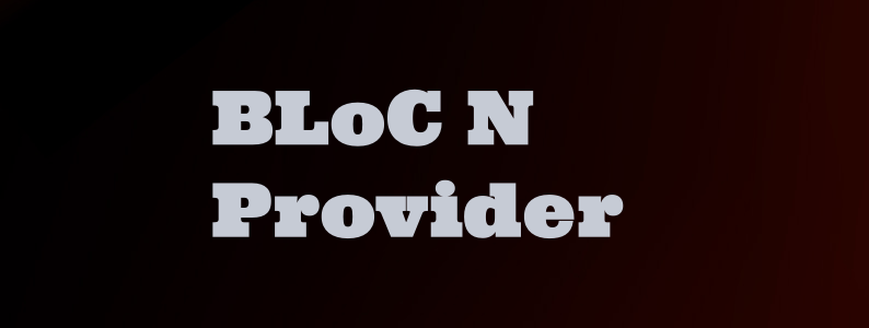 bloc n provider