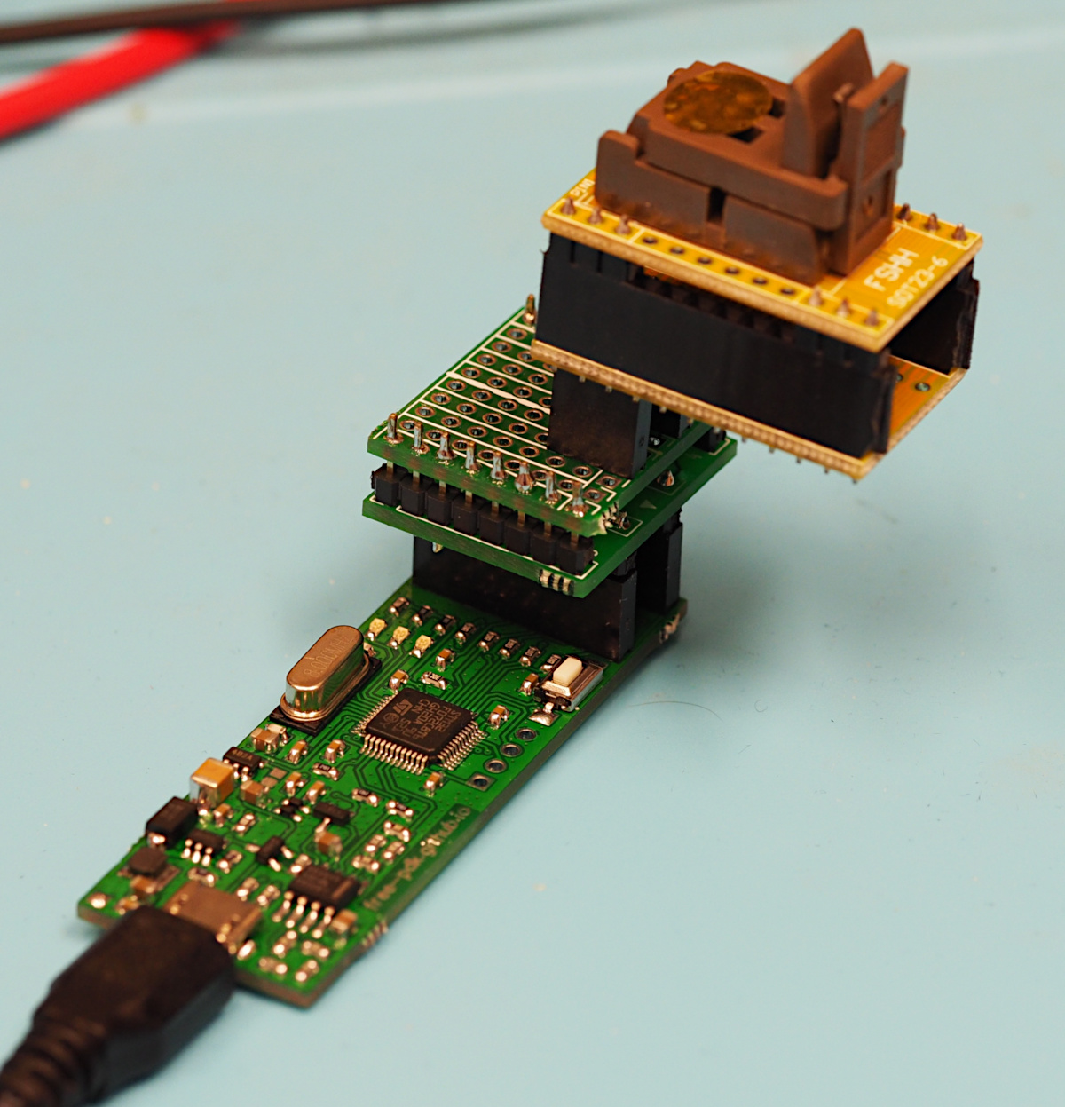 Easy pdk programmer hardware, from the project README