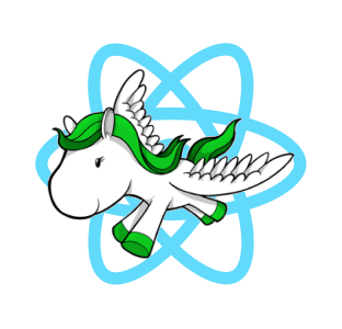 django-react-typescript logo