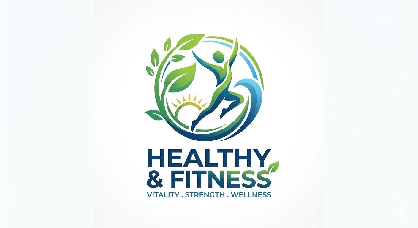 Healthy and Fitness Logo