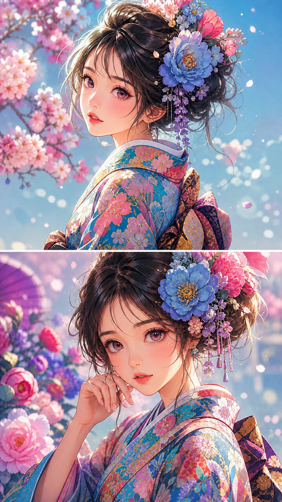 Ultra-detailed anime-style portrait of young girl with — generated with GPT Image 2.5