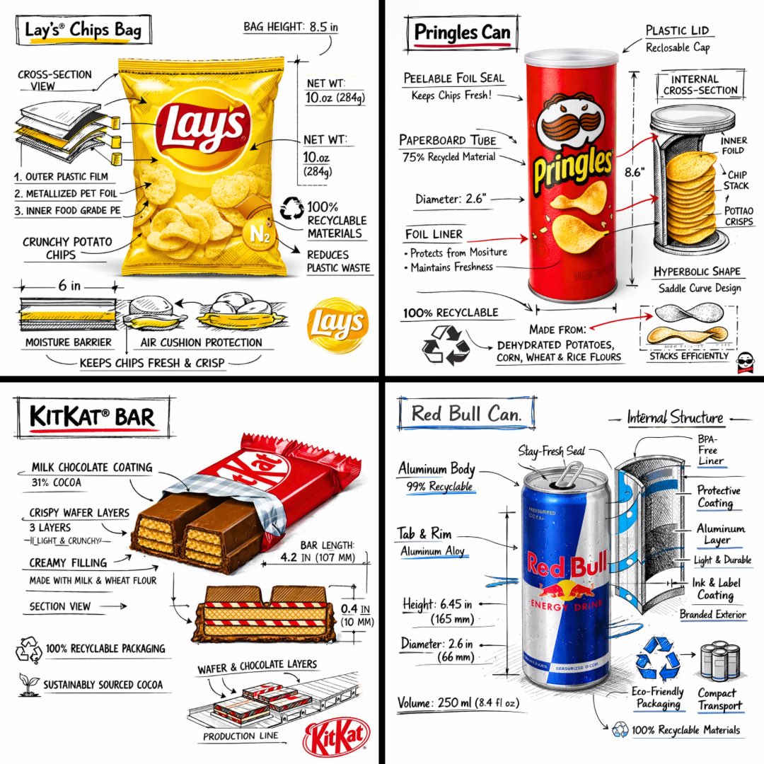 Snack brand technical breakdown