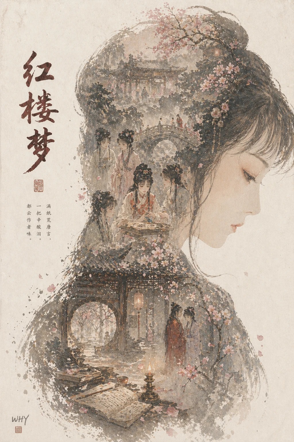 根据【XXX主题】自动生成一张收藏版史诗叙事海报:...