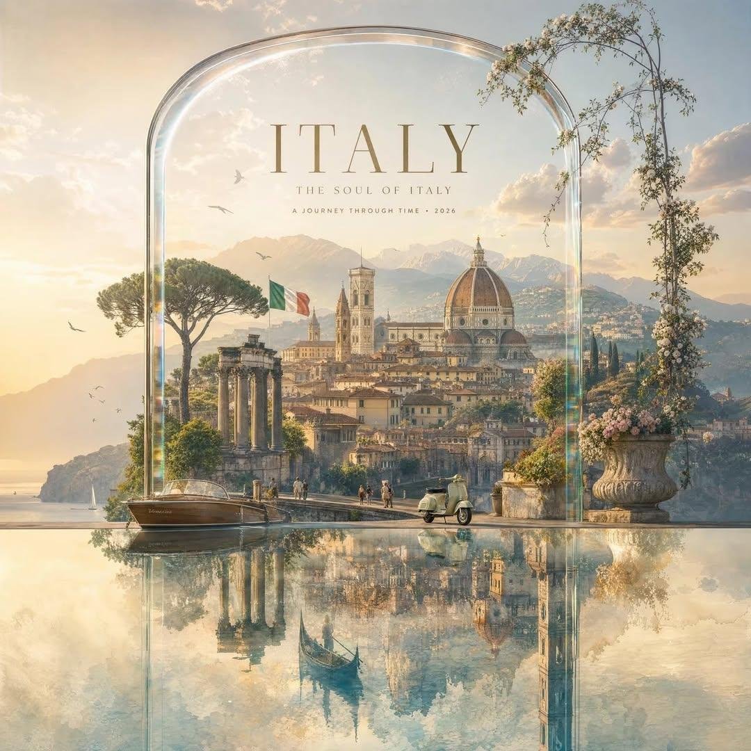 Crystal-Frame Country Travel Campaign