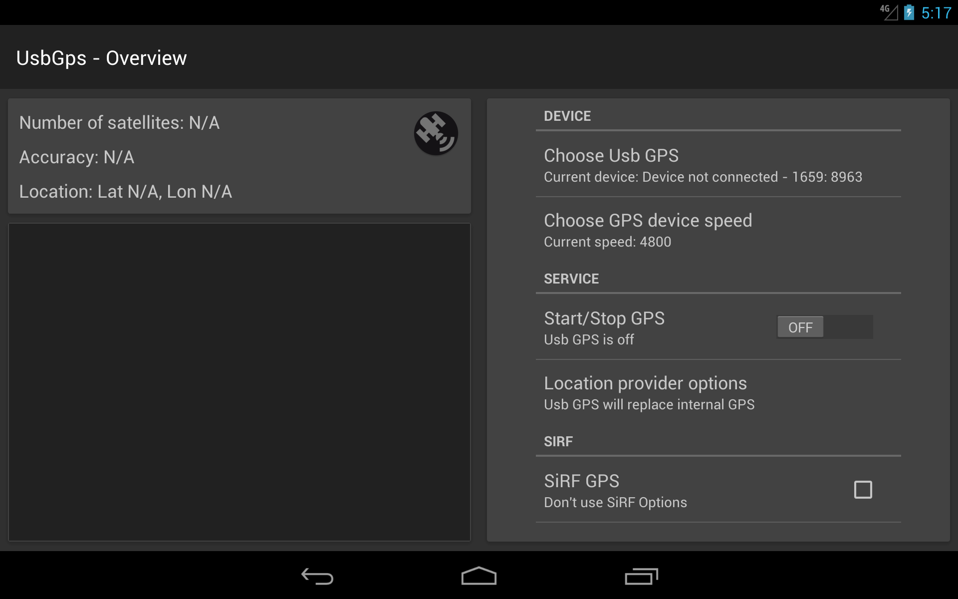 Main interface honeycomb