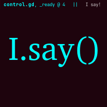 I.Say() Debug Messaging's icon