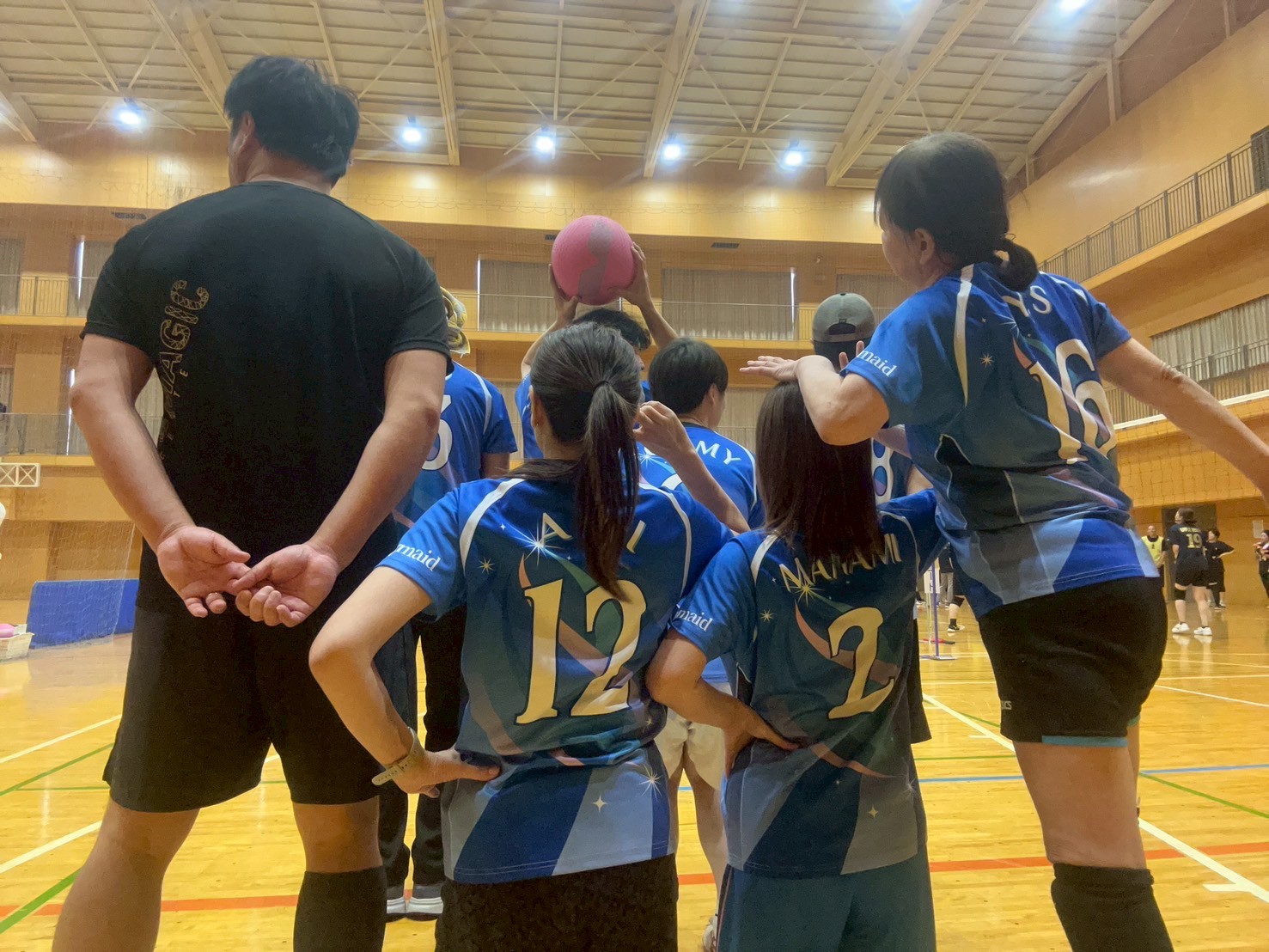 チーム練習風景9