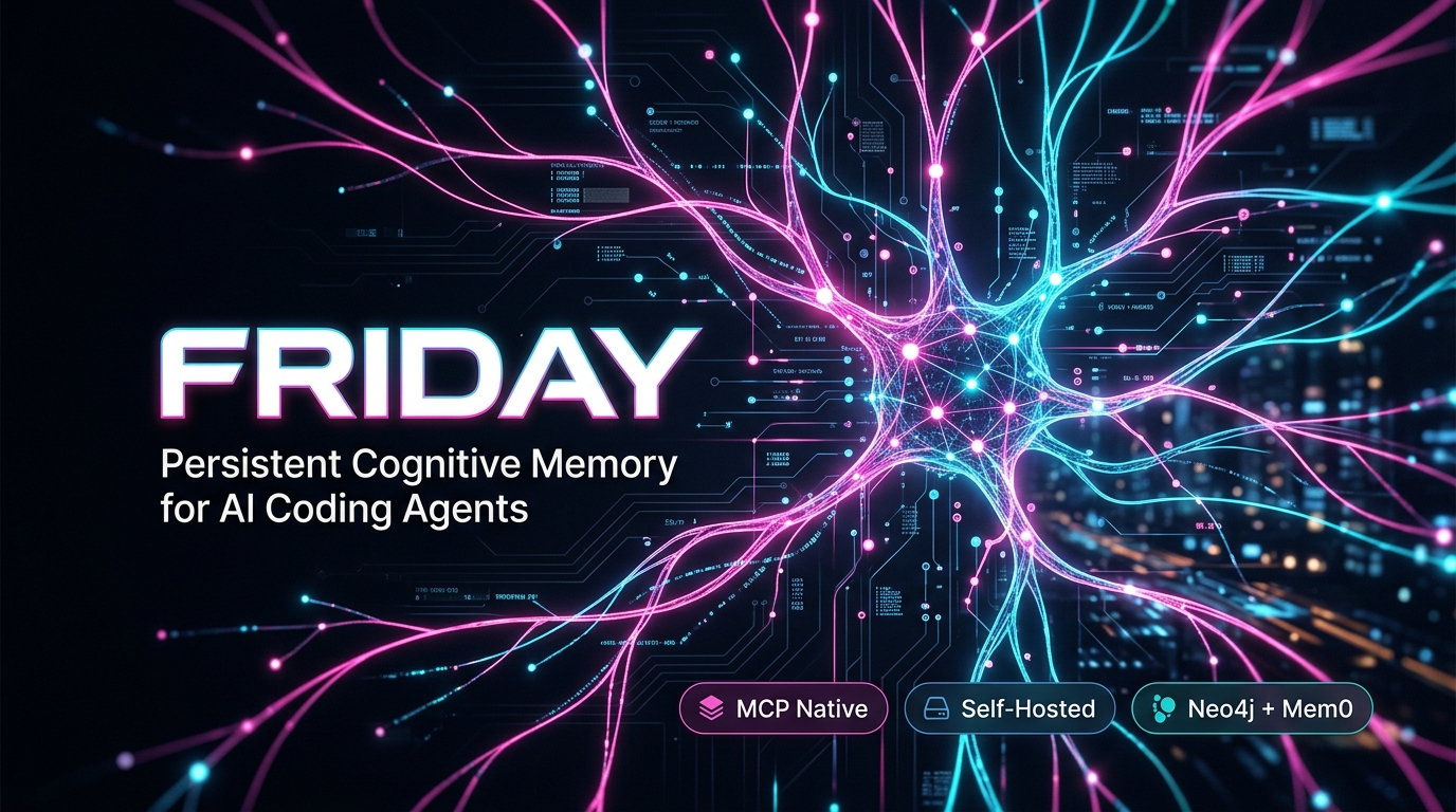 Friday - Persistent Cognitive Memory for AI Coding Agents