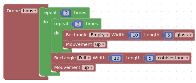 House Blockly Command